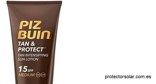 Opinión PIZ BUIN Tan & Protect SPF15